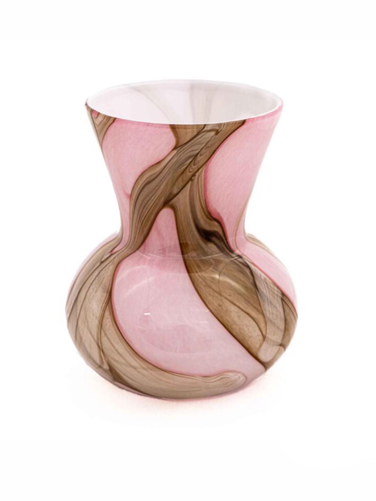 Mundgeblasene Vase in rosa - Remix von Sofie