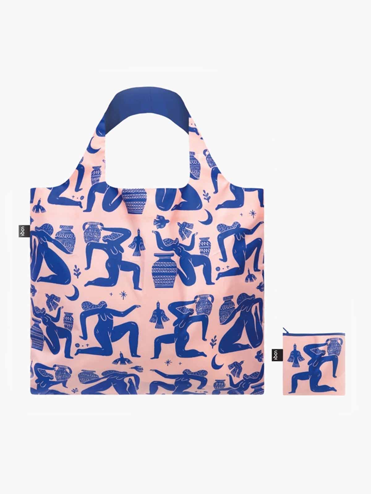 Einkaufsnetz ägyptisches Motiv - Loqi recycelten Kunststoff