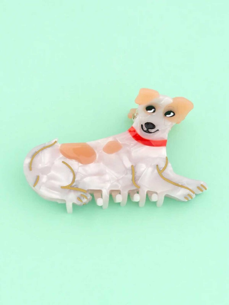 Haarclip mit Hundestrumpf russel - Coucou Suzette