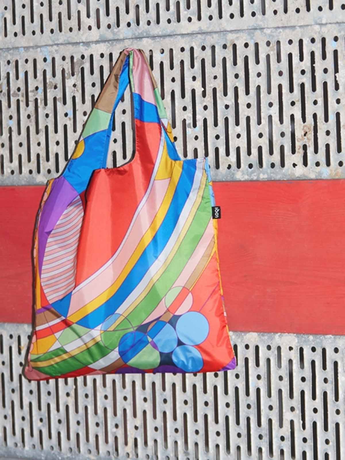 Einkaufstasche aus 100% recyceltem Kunststoff aus loqi