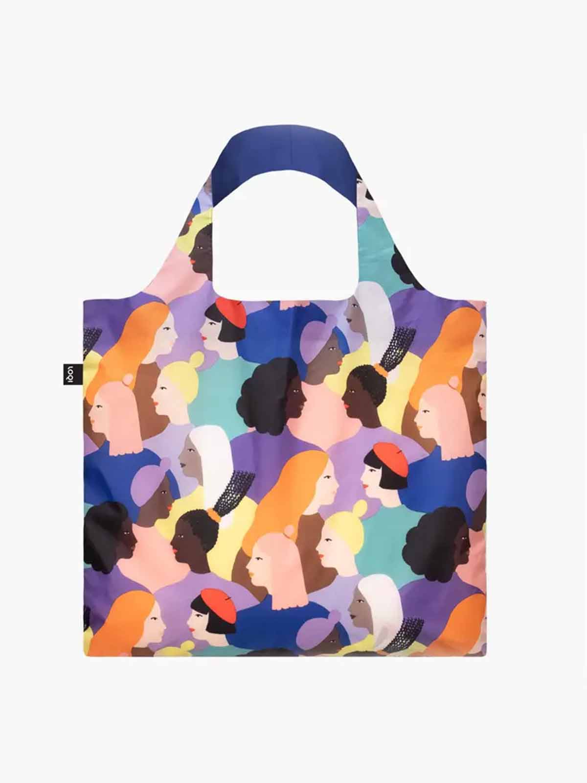 Sisters Einkaufstasche aus 100% recyceltem Kunststoff aus loqi