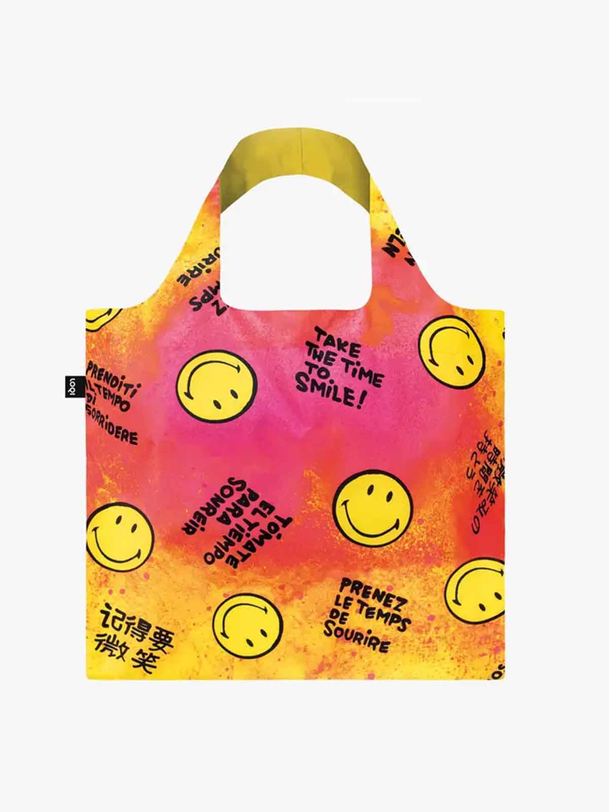 Einkaufstasche aus 100% recyceltem Kunststoff aus loqi