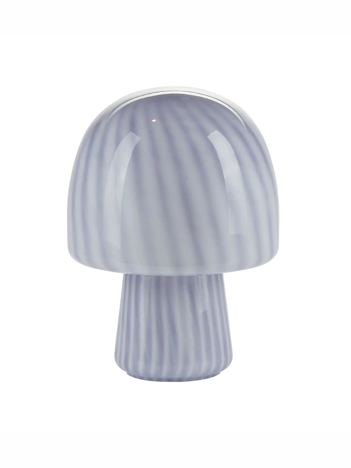 Tischlampe Pilzpilz, 27 cm in lila - Gemütliches Wohnen