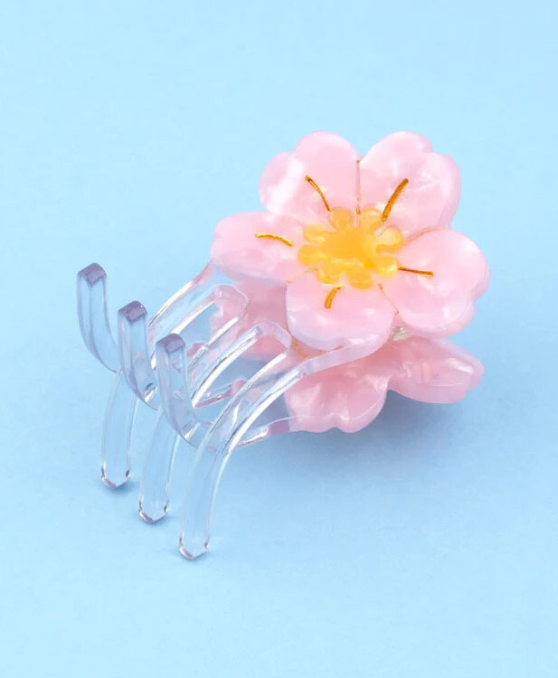 Haarclip mit Blume auf - Sakura