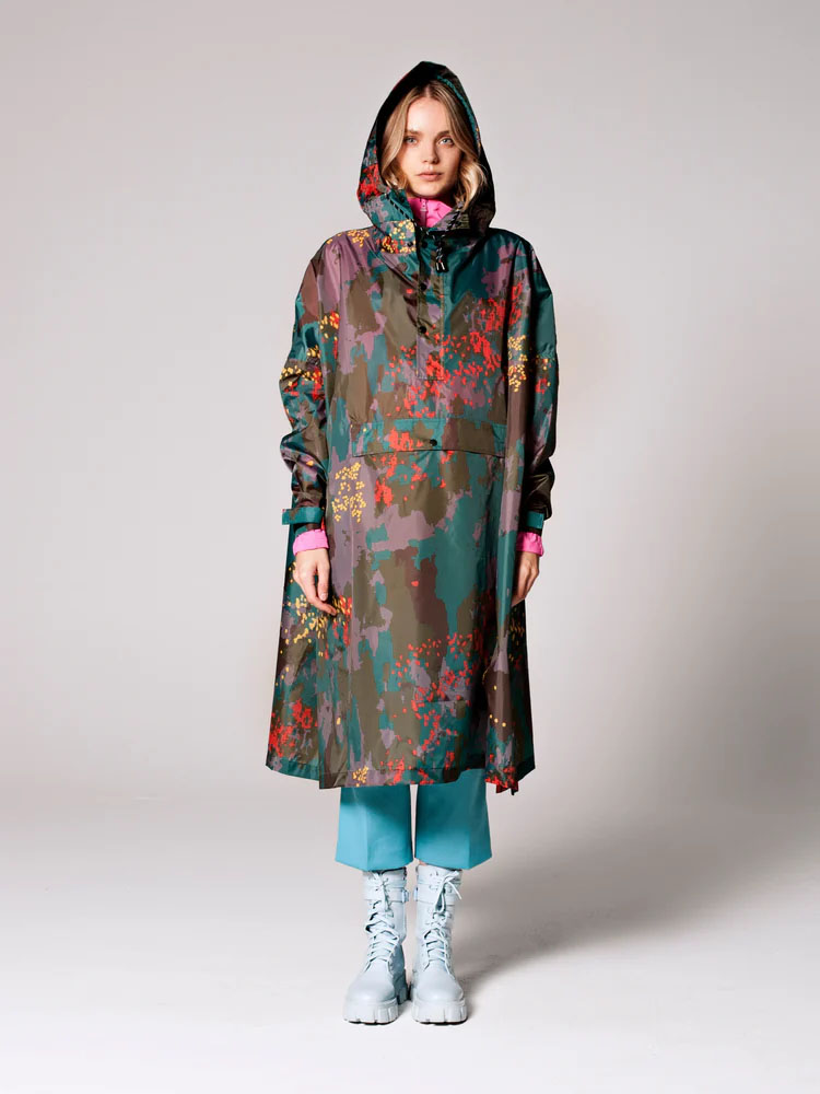 Regenponcho, Digi Forest Camo - Regenkuss