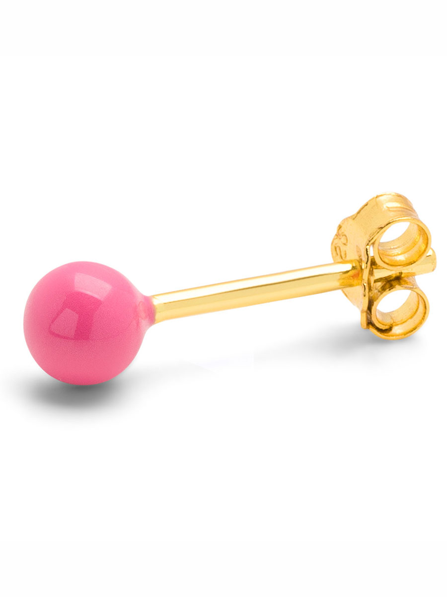 Mittelkugel, rosa, ,Remix von Sofie, Lulu Copenhagen, Schmuck, Ohrring, Ohrstecker,