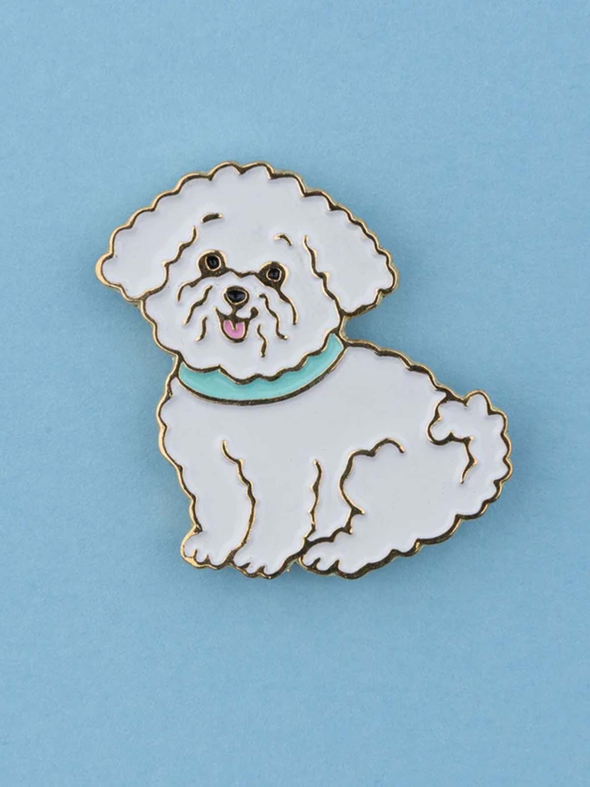 COR COU Suzette Pin Bichon