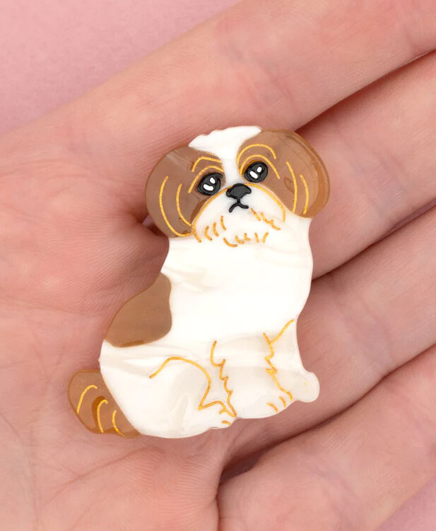 Haarzubehör, Clips mit Hunden, Hundehaarclips, Haarschmuck, Remix von Sofia, Cou Suzette, Haarclips, Haarclips.