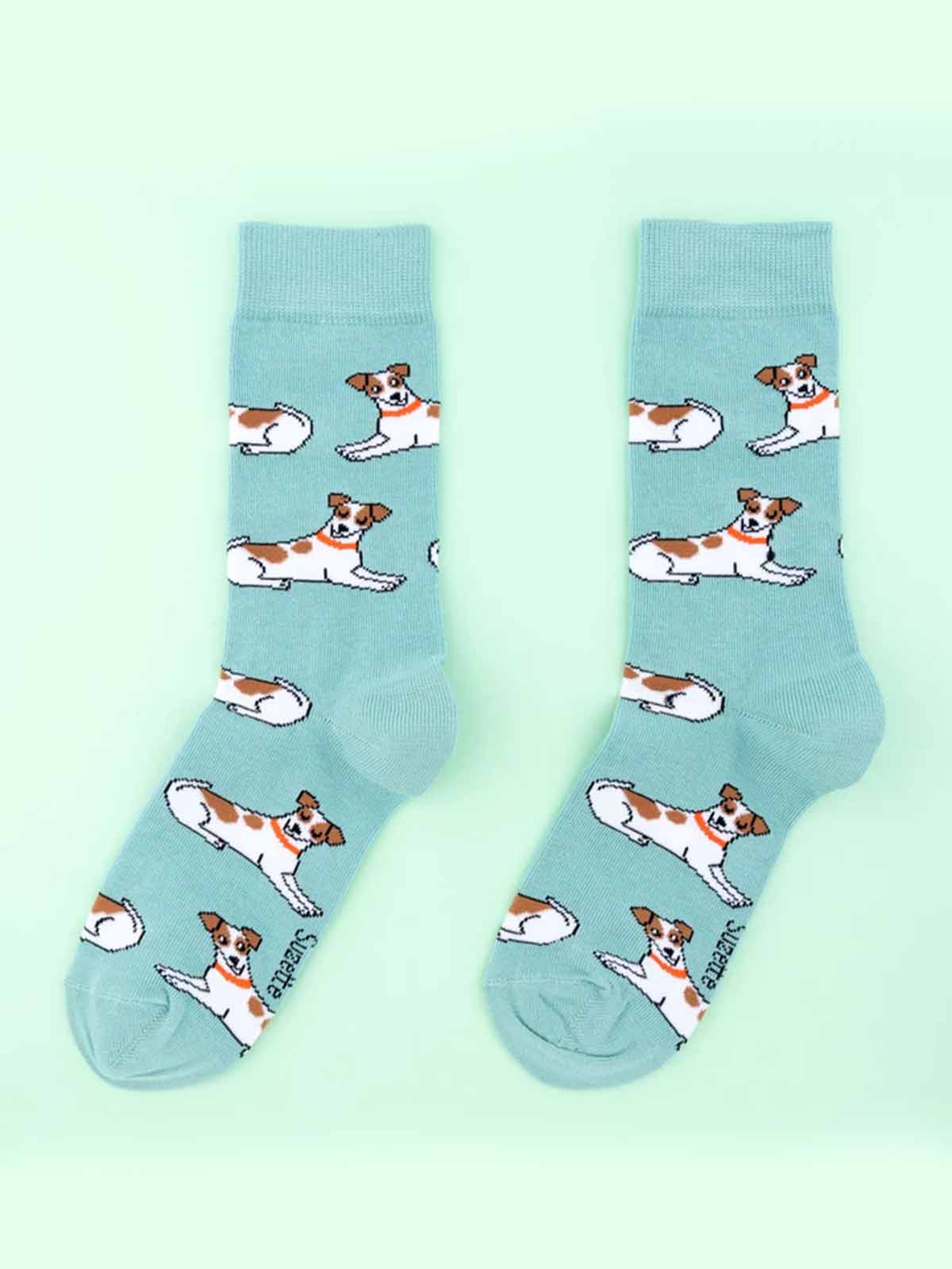 cou cou suzette socken aus baumwolle mit jack russisch