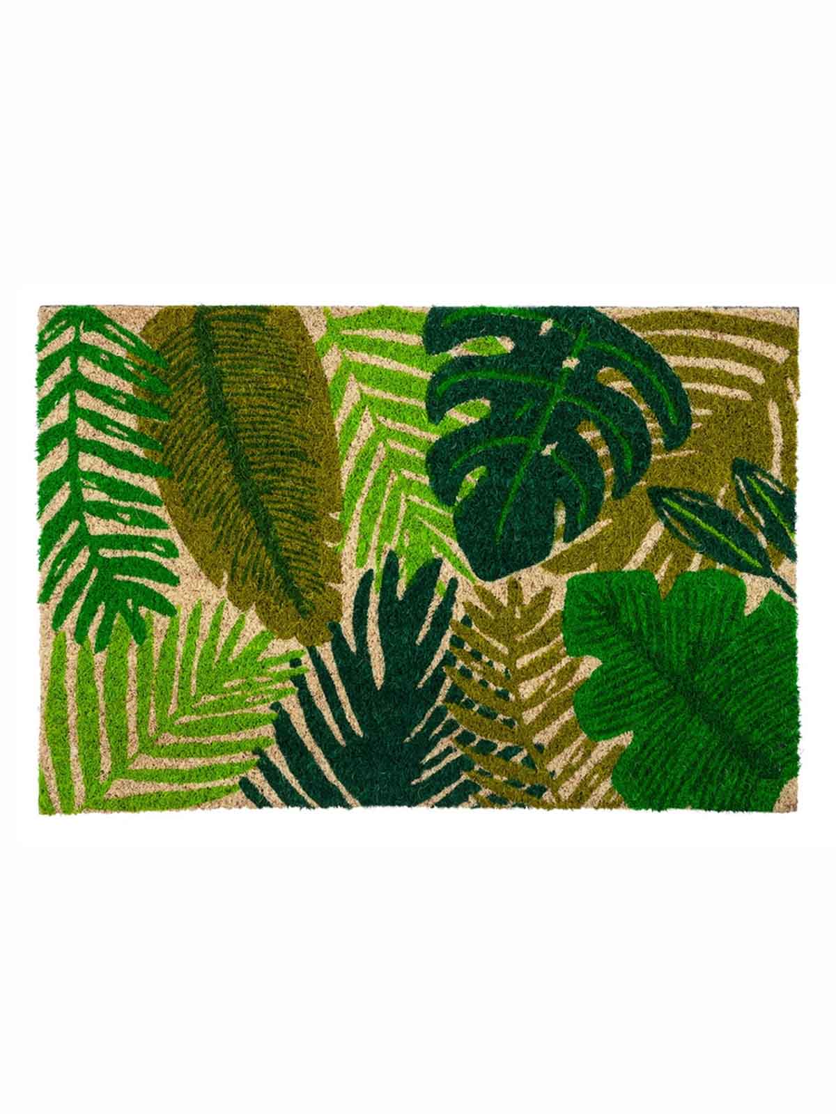 Fußmatte Kokosfaser Remix von Sofia Green Leaf