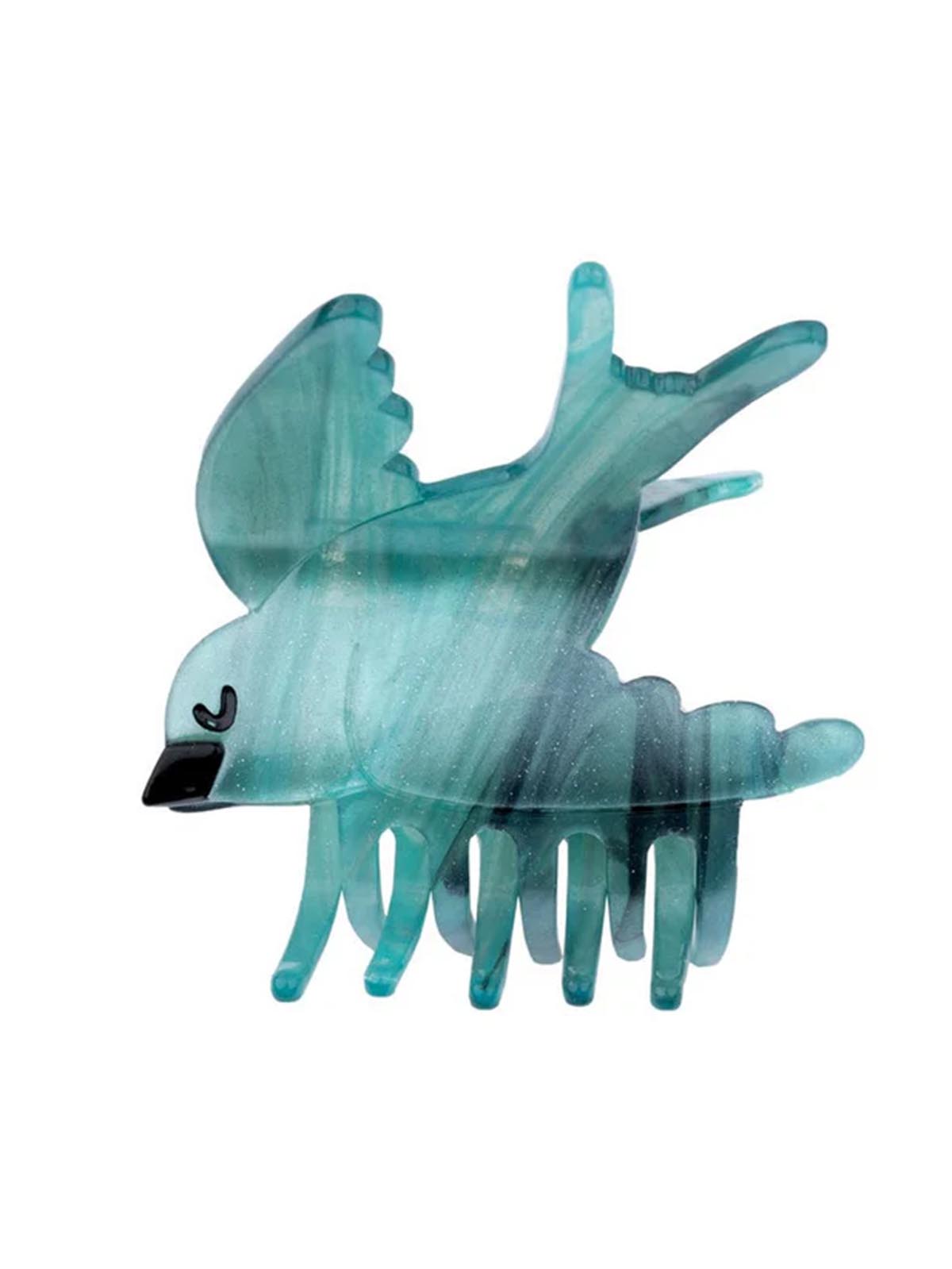 cou cou suzette haarclip mit blau schlucken