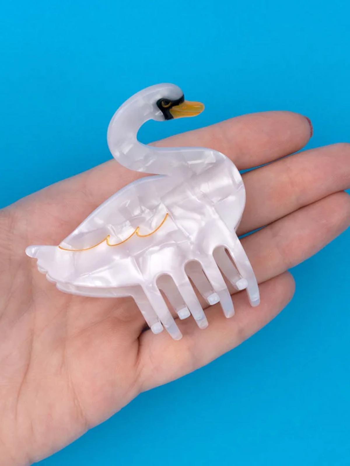 cou cou suzette haarclip mit conch