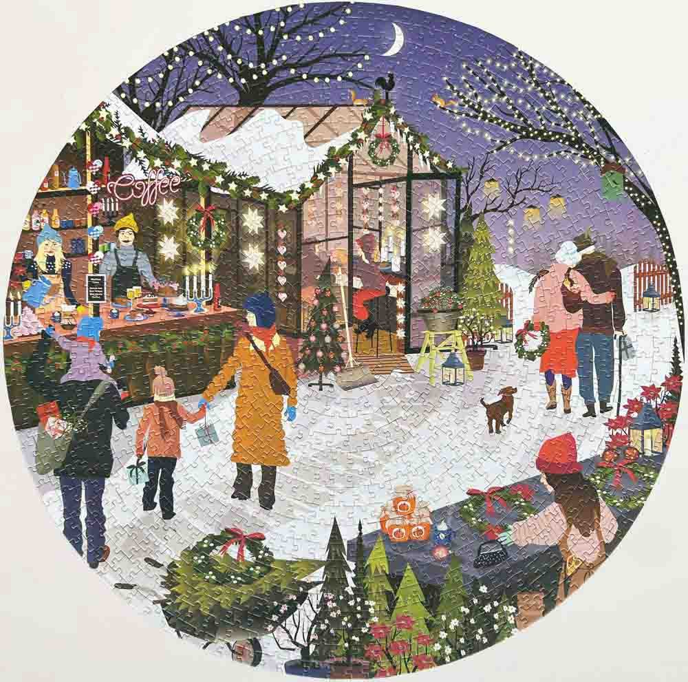 Puzzle von bestimmten scharfen