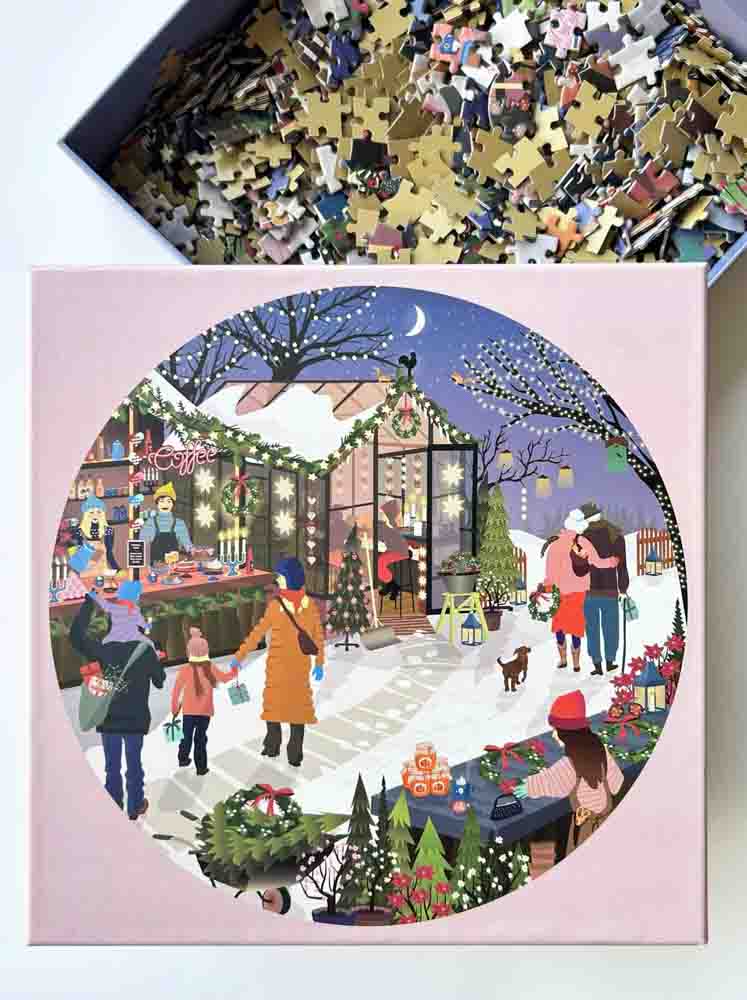 Puzzle von bestimmten scharfen
