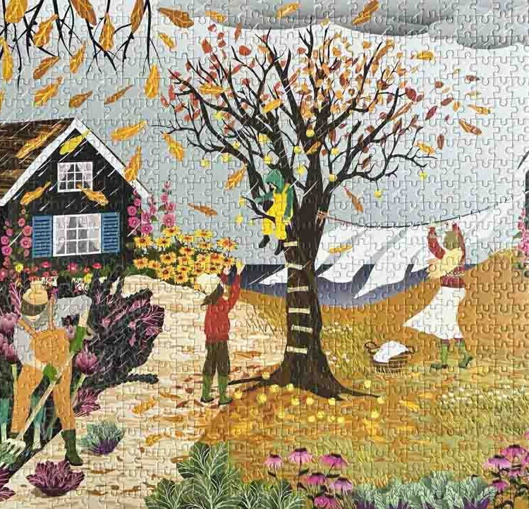 Puzzle von bestimmten scharfen