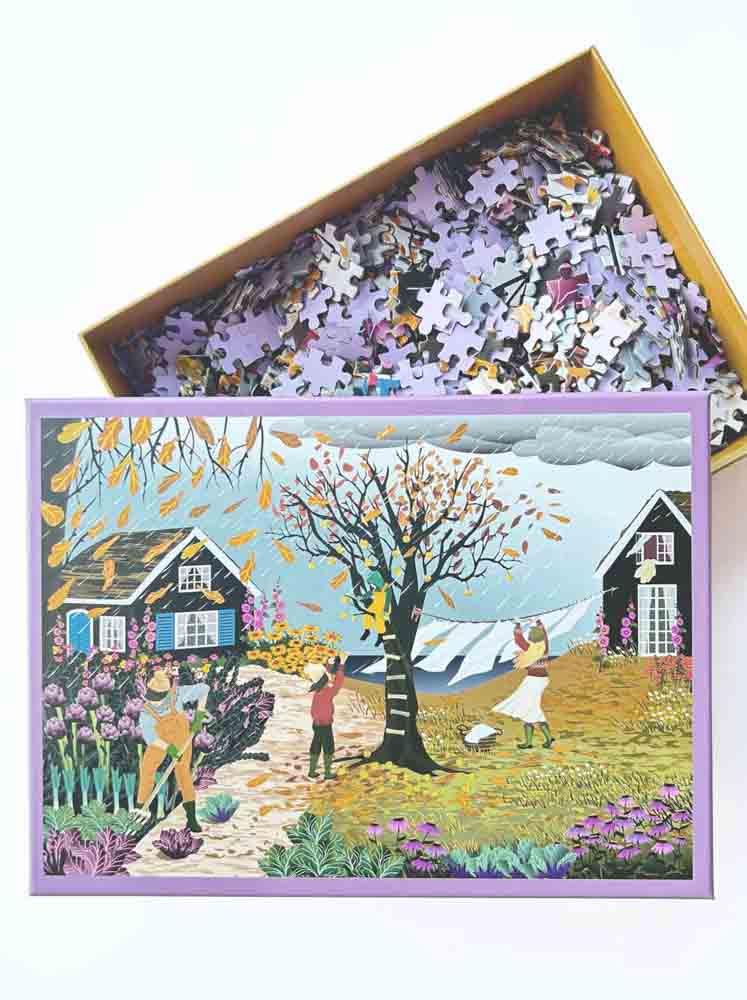 Puzzle von bestimmten scharfen