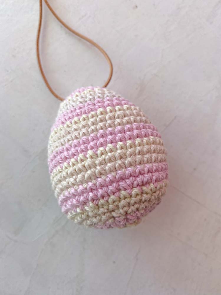 Gestrickte Ostereier