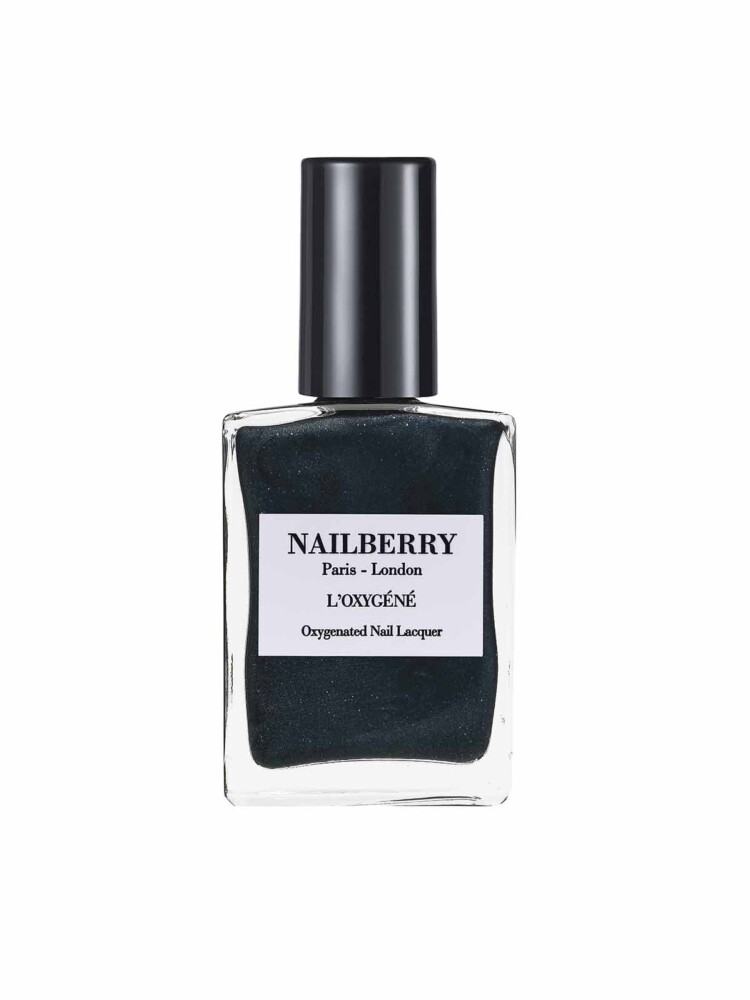 Nagelbeere Nagellack vegan und nicht an Tieren getestet. galatisch - dunkelgrau