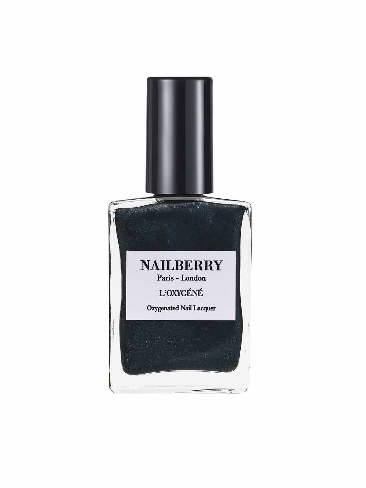 Nagelbeere Nagellack vegan und nicht an Tieren getestet. galatisch - dunkelgrau