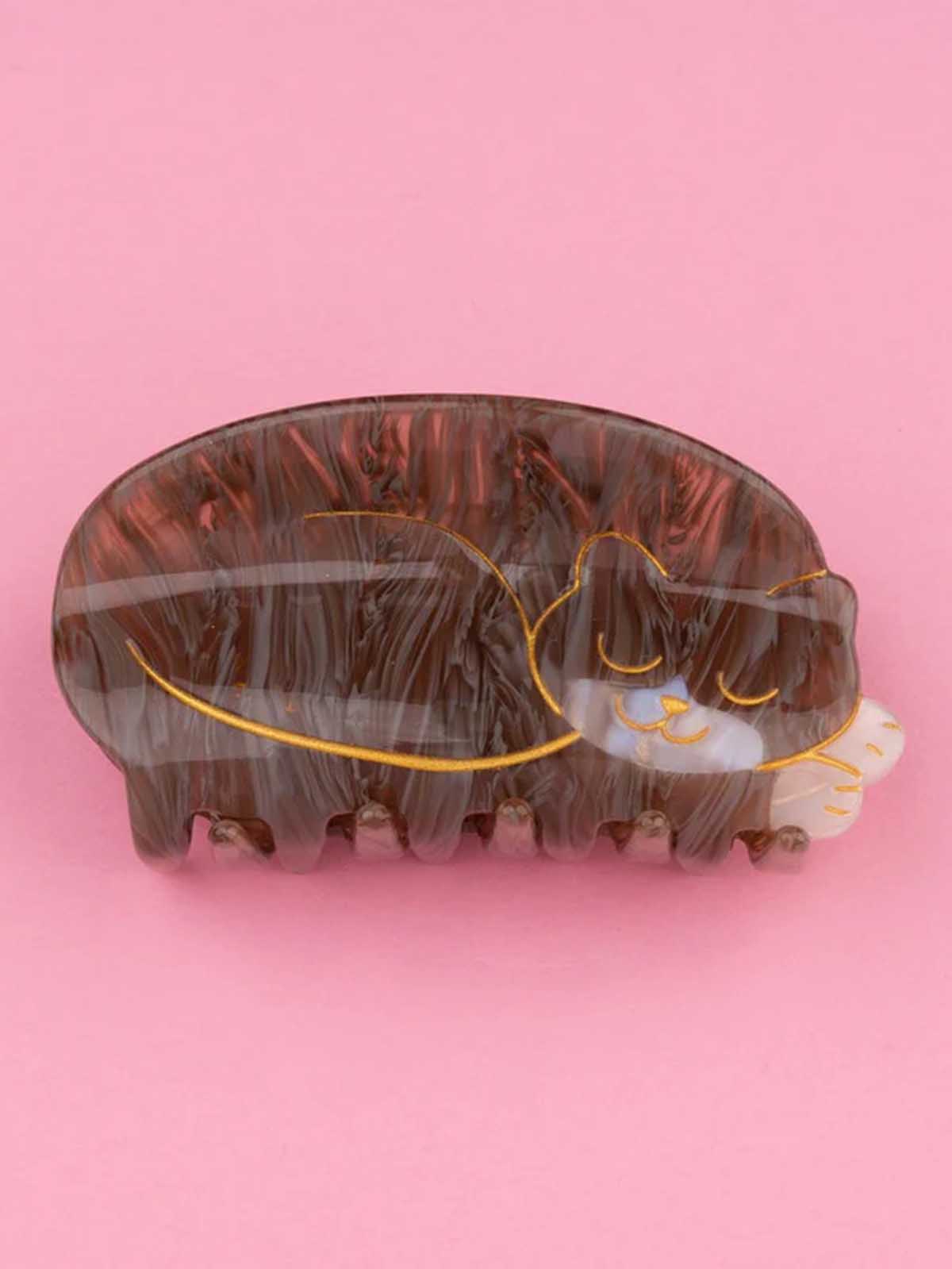 cou cou suzette Haar Clip Katze gestreift