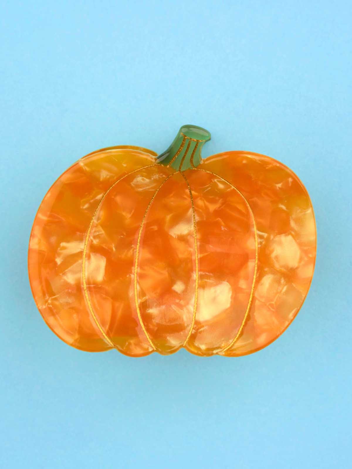 cou cou suzette haarclip Kürbis orange