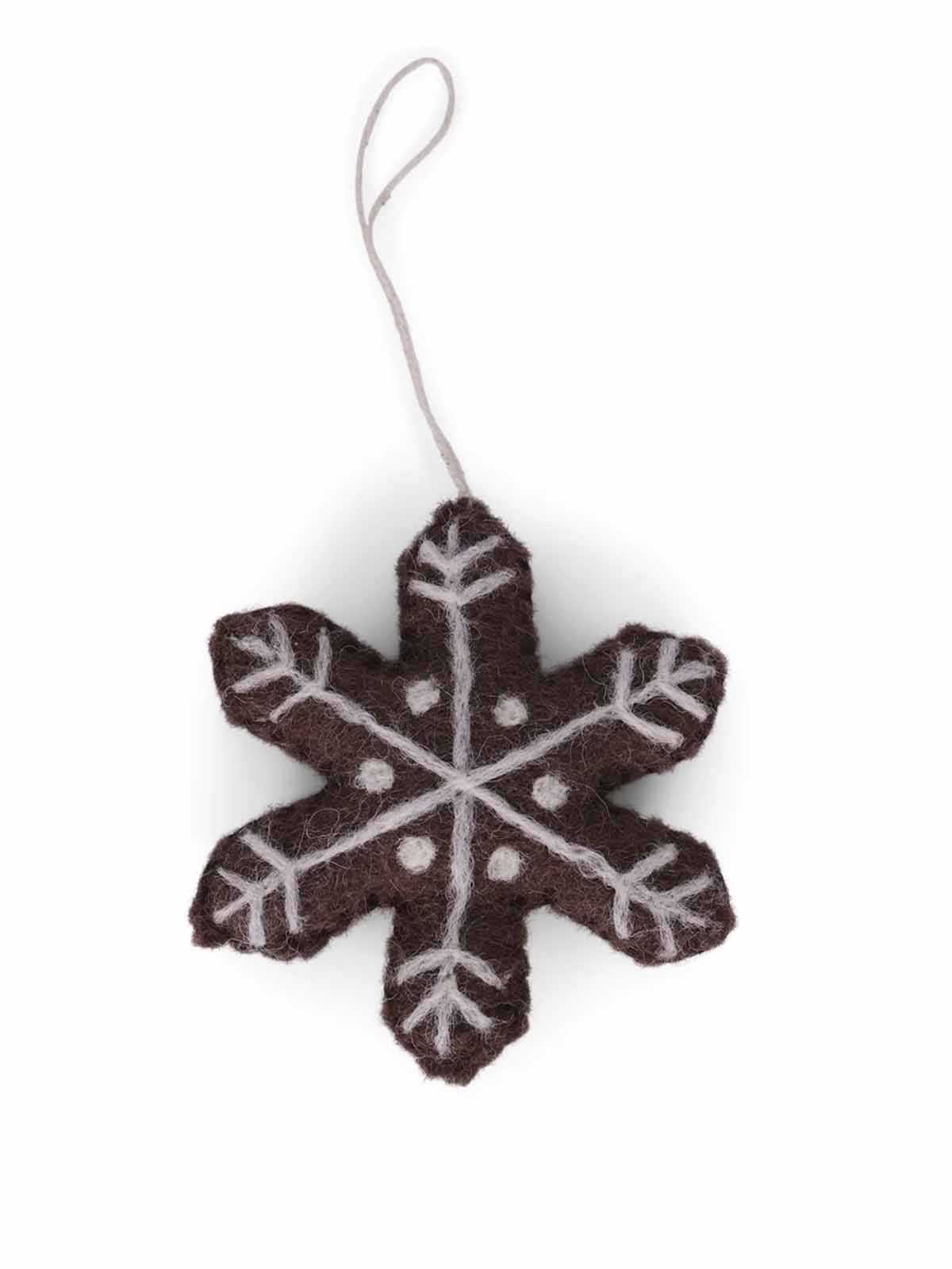 Filz Weihnachtsdekorationen grit und sif-Pfefferkuchen Stern
