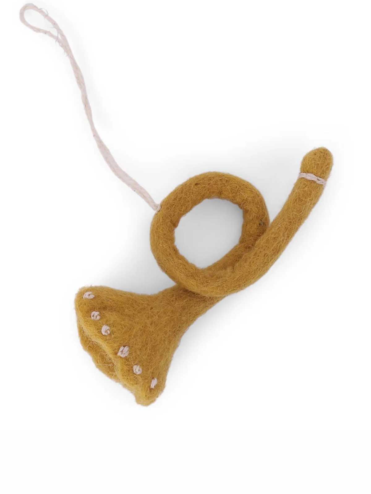Filz Weihnachtsschmuck griess und sif - Trompete