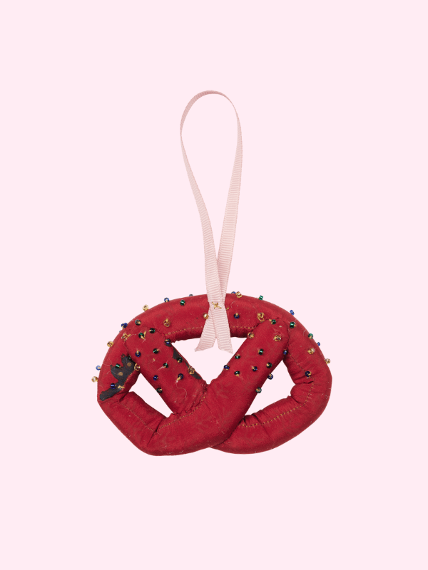 Seide Kringle (Pretzel) - Rote Tulpe