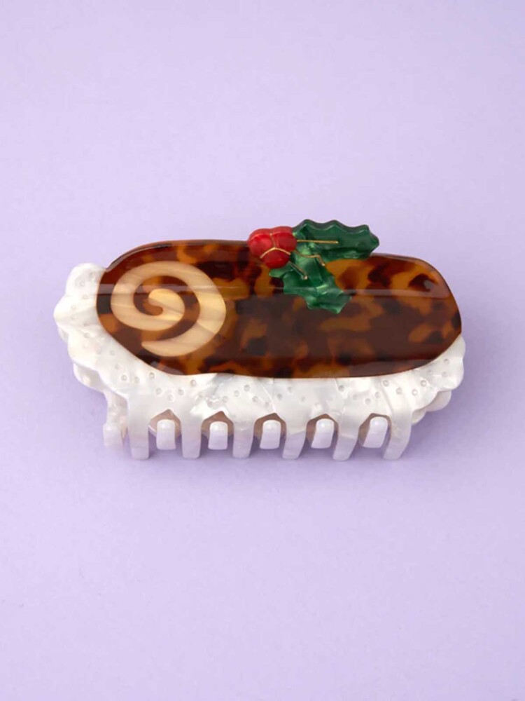 Haarclip aus cu cou suzette mit Roulade