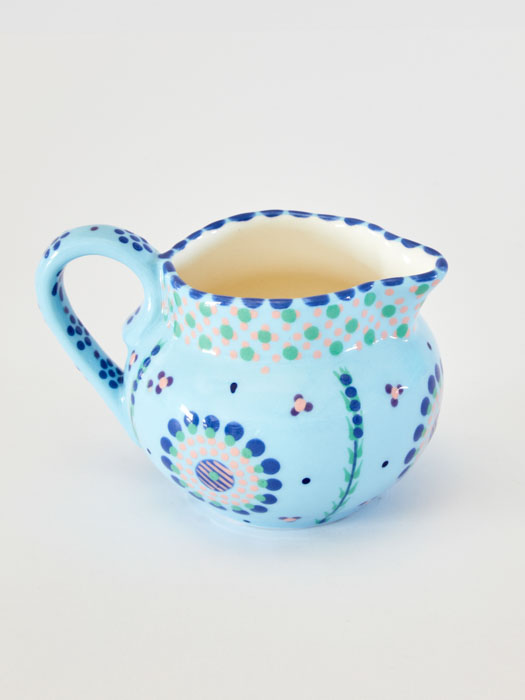 Töpfer Keramik Cremer Remix von Sofie mit Blumenmuster