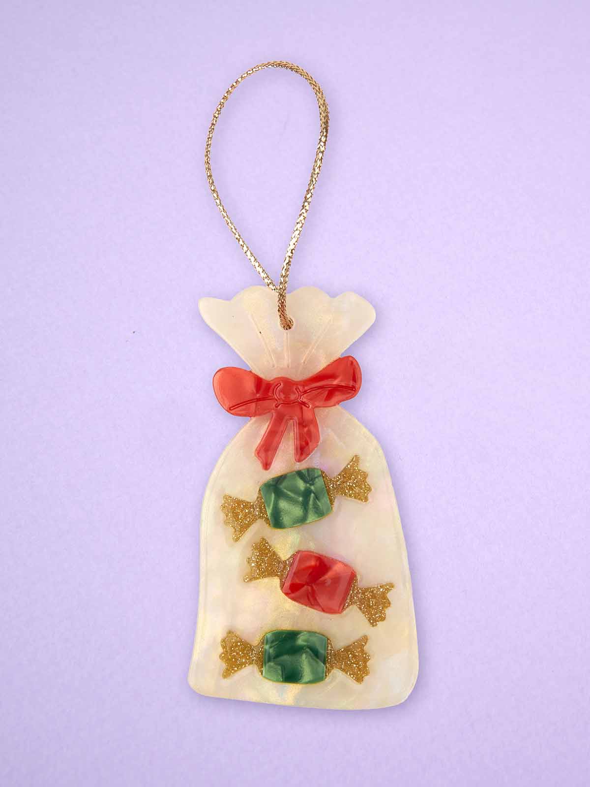 Christmas hängende Bonbon-Tasche - cou cou susette