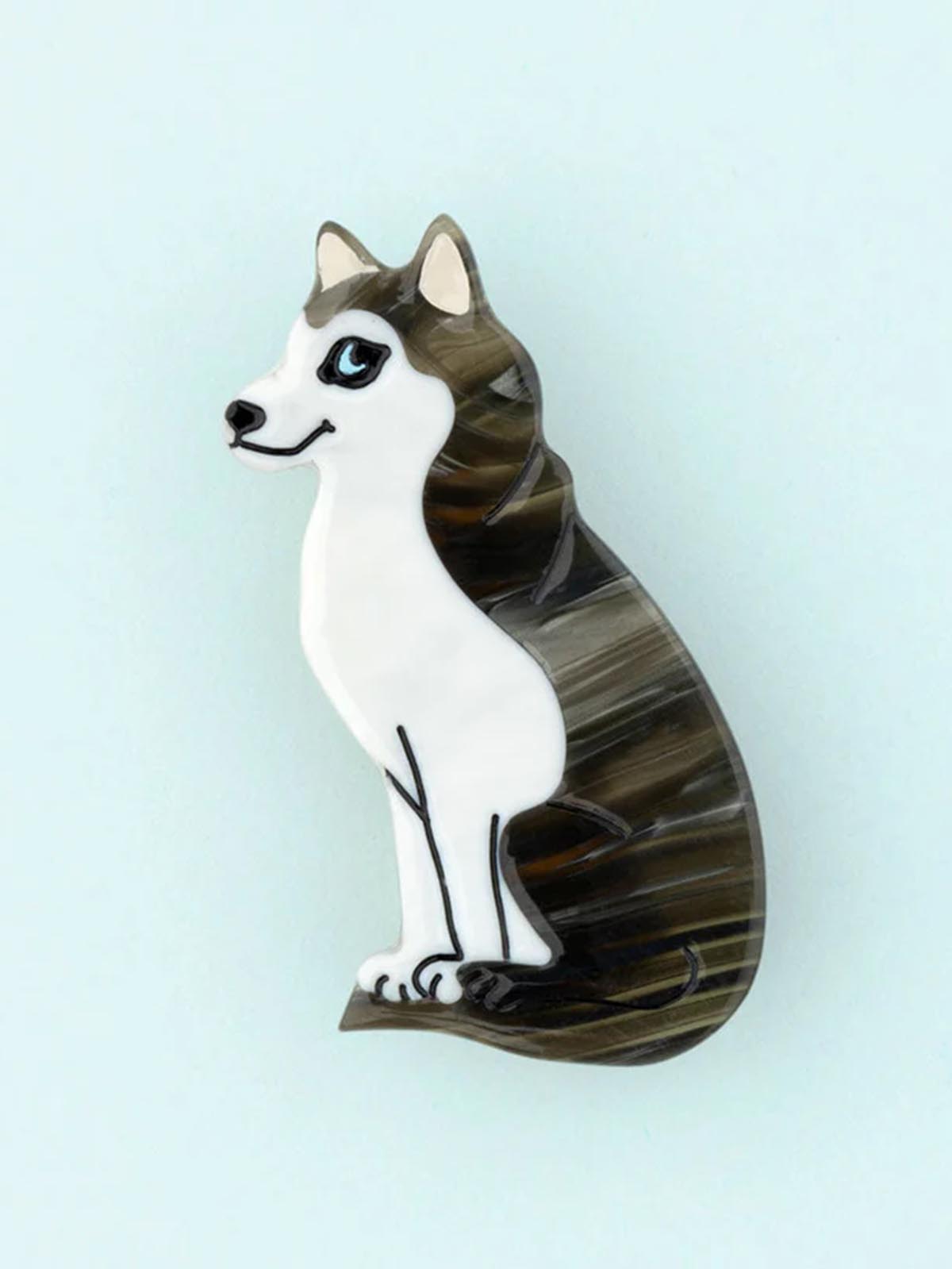 cou cou suzette Haarschnitt Hund mit Husky