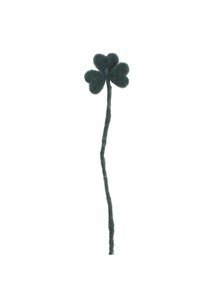 Aveva Design Filzblüten - grüne Klee