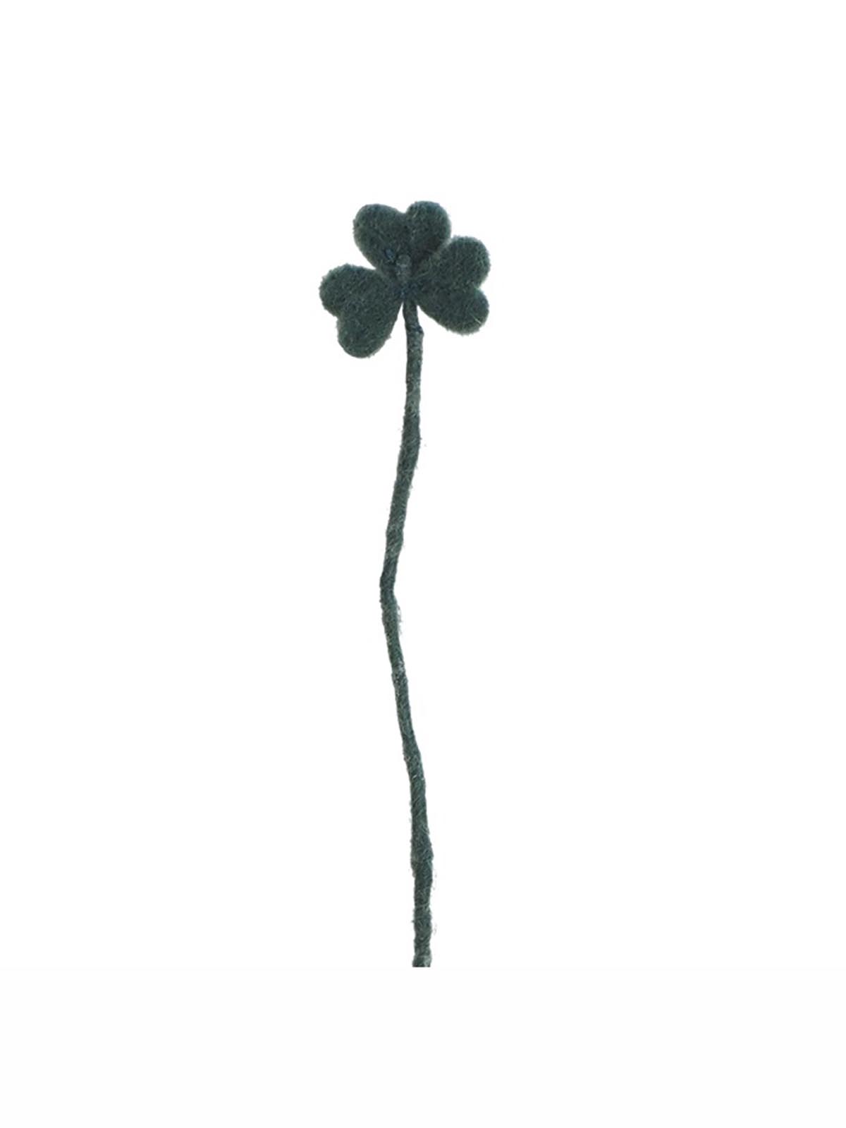 Aveva Design Filzblüten - grüne Klee