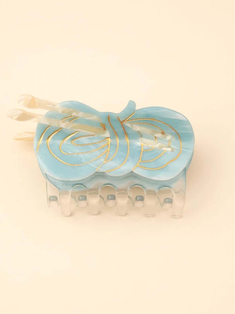 cou cou suzette - Haarclip Strickwaren in hellblau