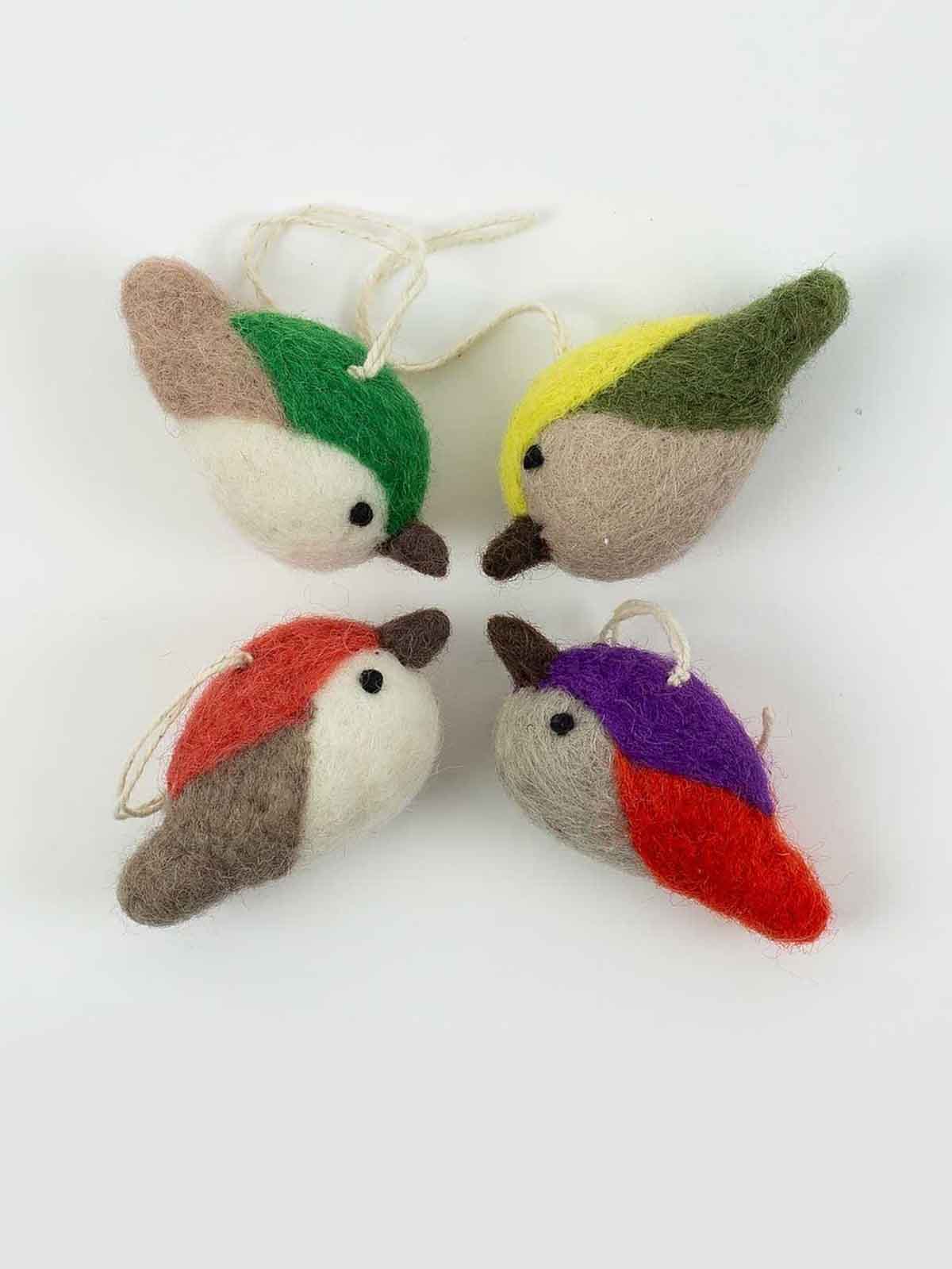 Afroart fühlte Vögel