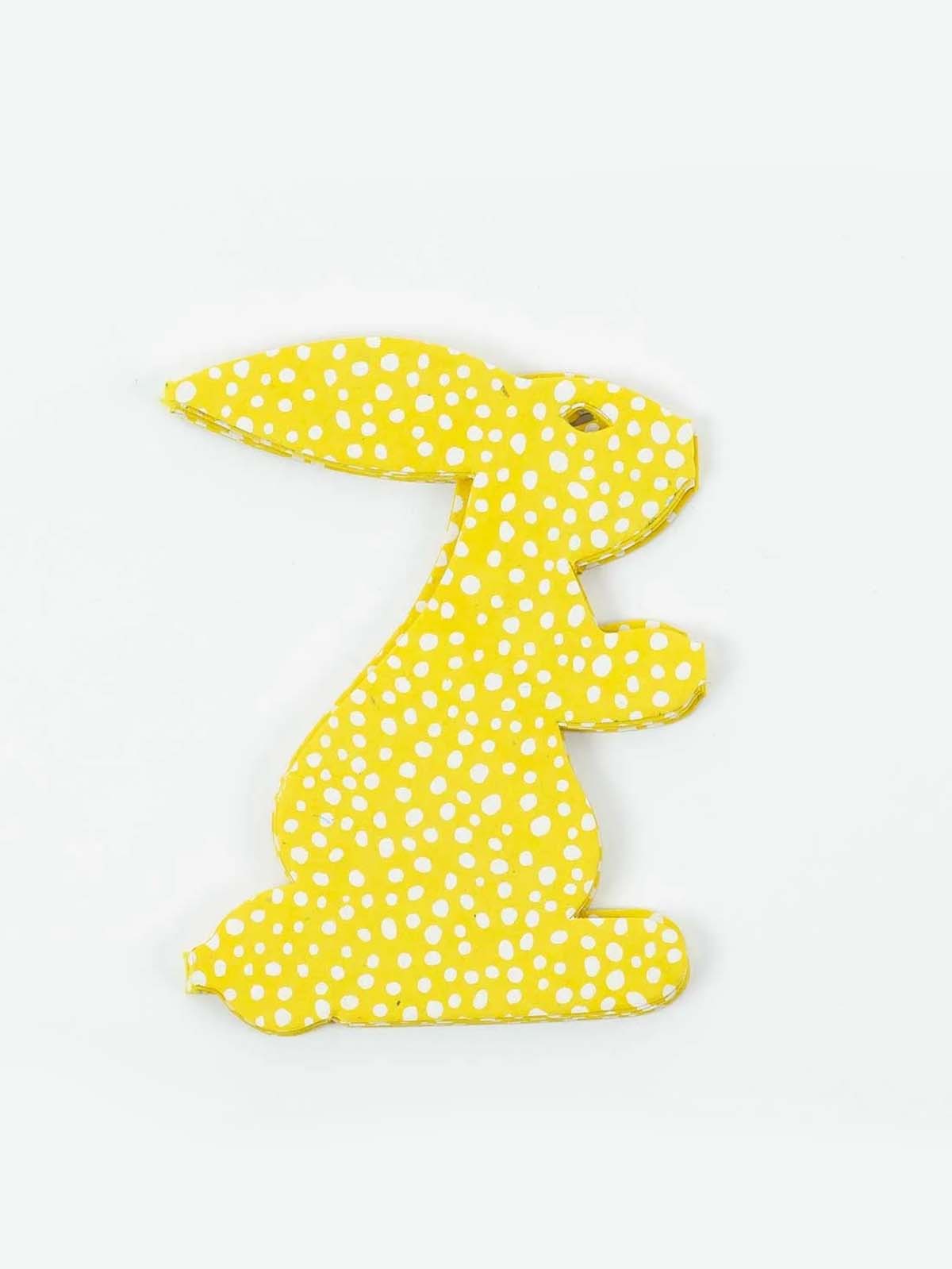 Papier Ostern Dekorationen mit Kaninchen