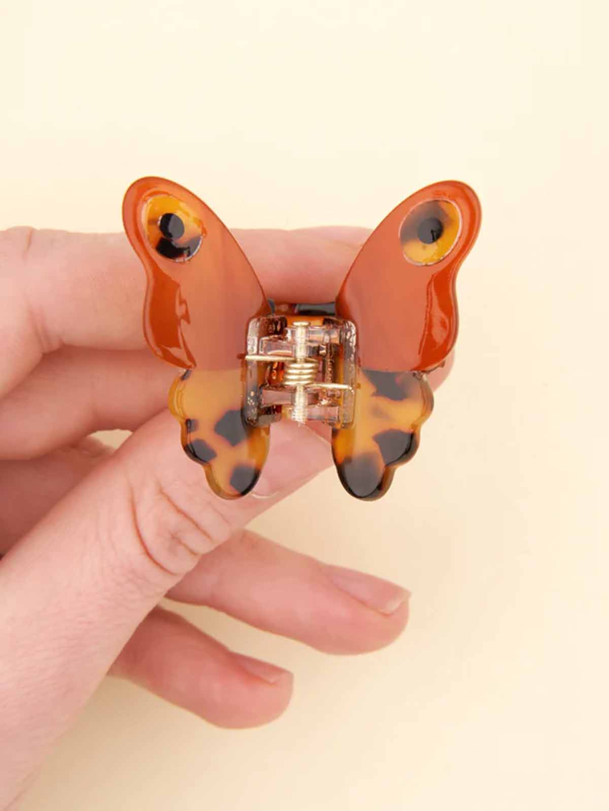 cou cou suzette Haarclip Schmetterling braun