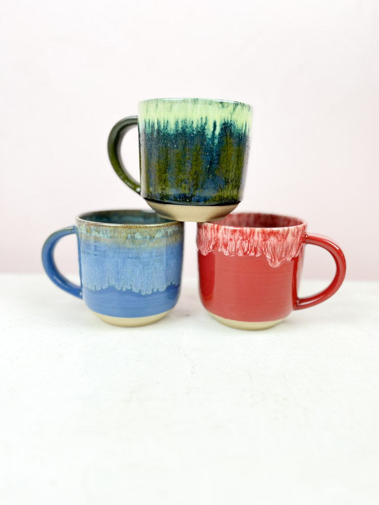 Keramikbecher mit Griff - Mega Tasse 500 ml