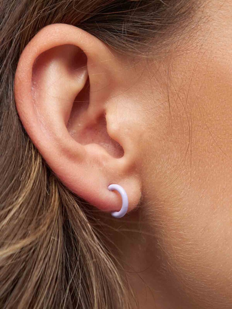 Lulu Copenhagen hoops in Emaille in verschiedenen Größen
