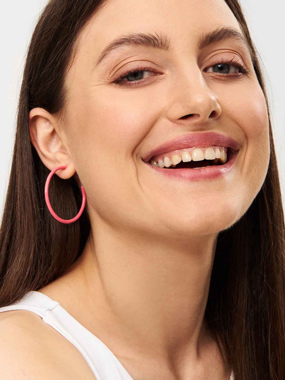 Lulu Copenhagen LULU1668 - Farbe Hoops Großes Paar - Rosa