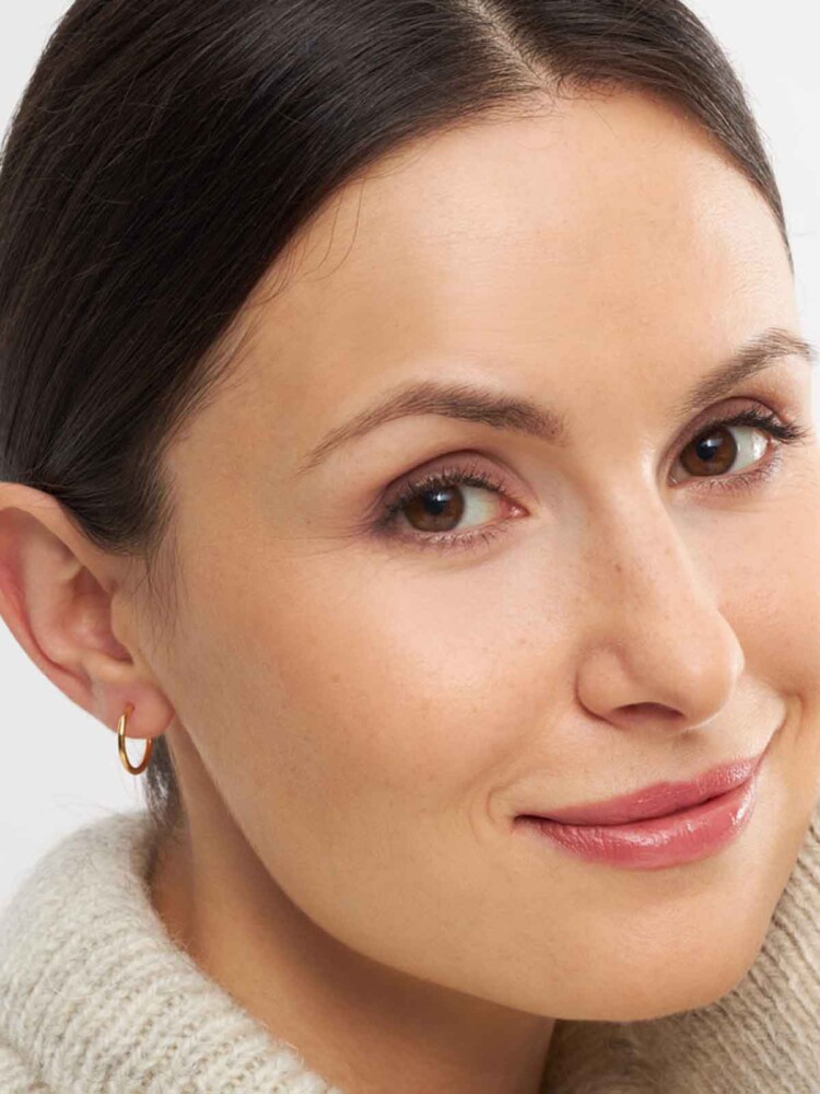 Lulu Copenhagen hoops in Silber und Gold in verschiedenen Stilen
