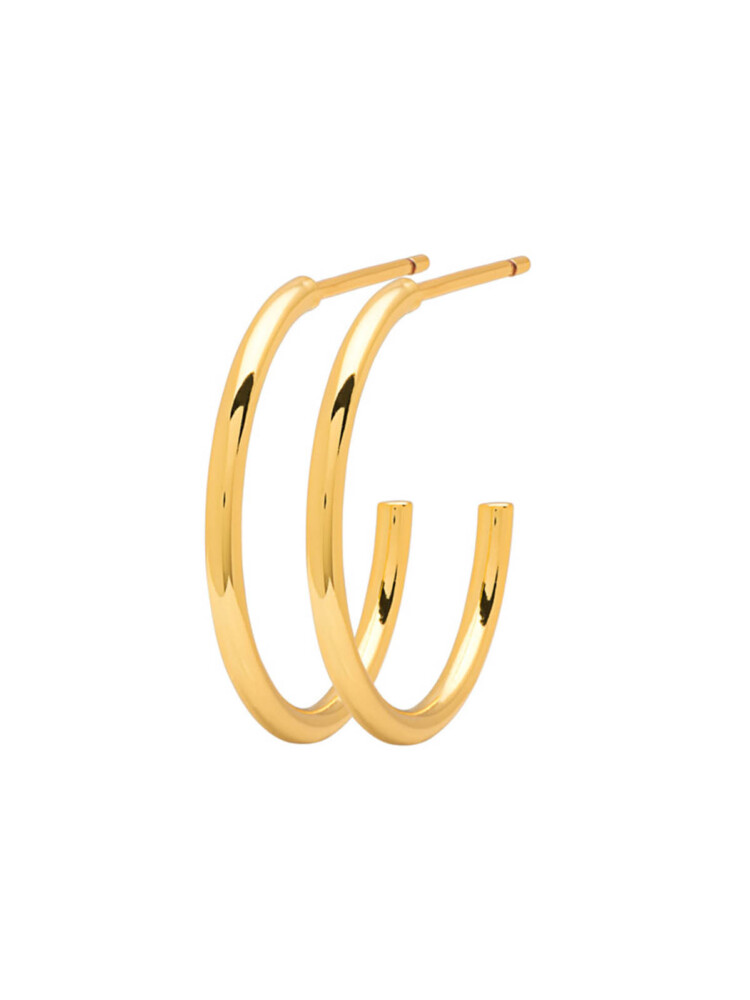 Lulu Copenhagen hoops in Silber und Gold in verschiedenen Stilen