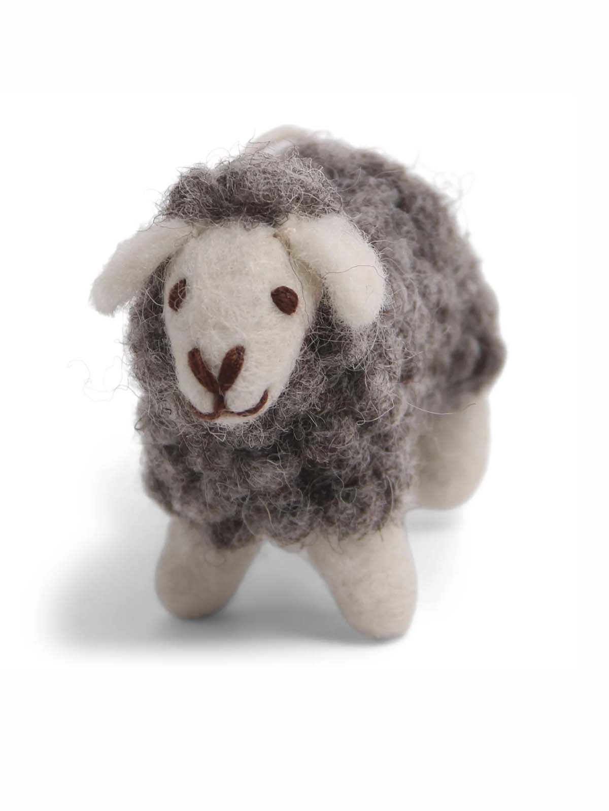 Lamm in Filzgrit & sif