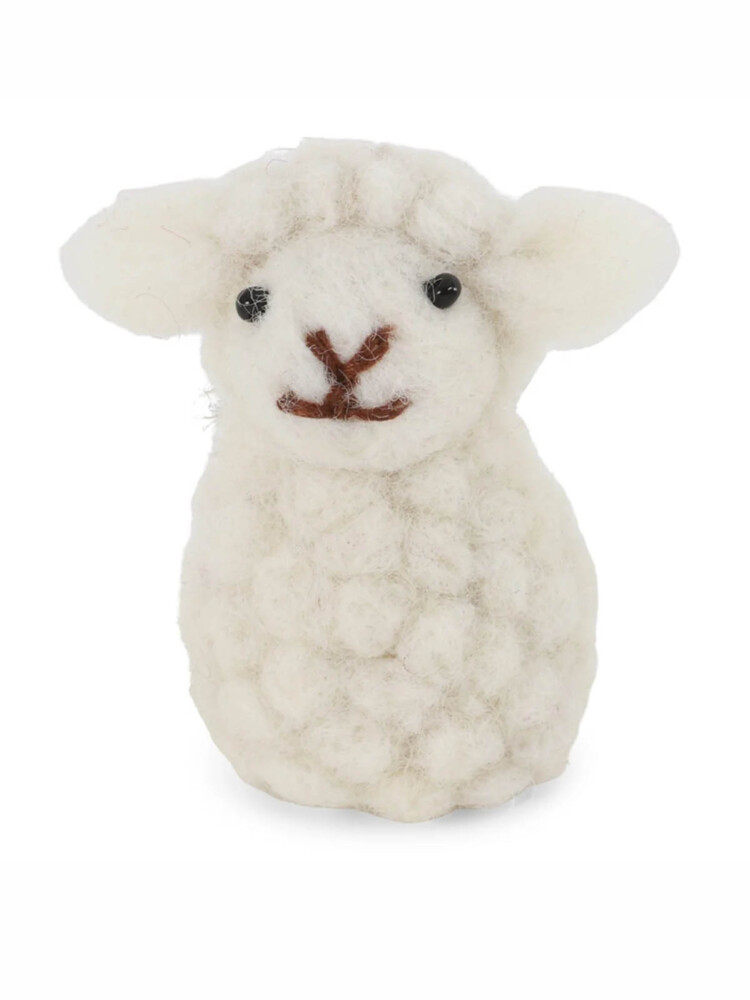 Lamm in Filzgrit & sif