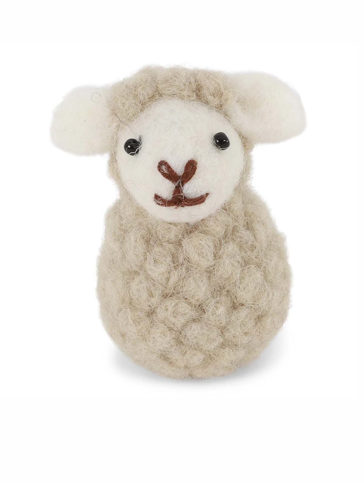 Lamm in Filzgrit & sif