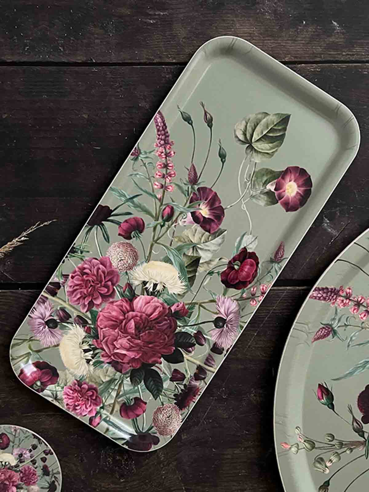 koustrup & co. - rosa Blumengarten länglicher Hügel (4)