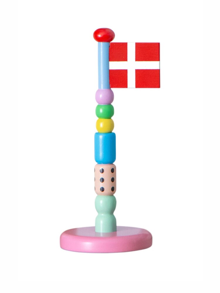 remix von sofie. Geburtstagsflagge.die Ton spielen Holzflagge