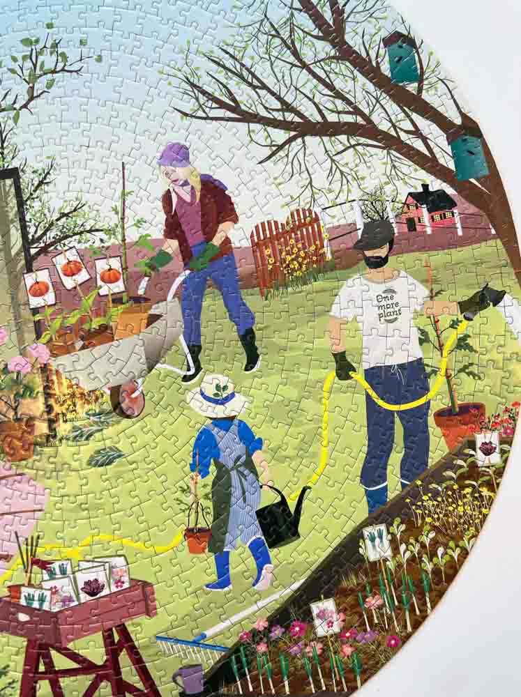 Bestimmte scharfe Rätsel Frühlingsgefühl - Puzzle 1000