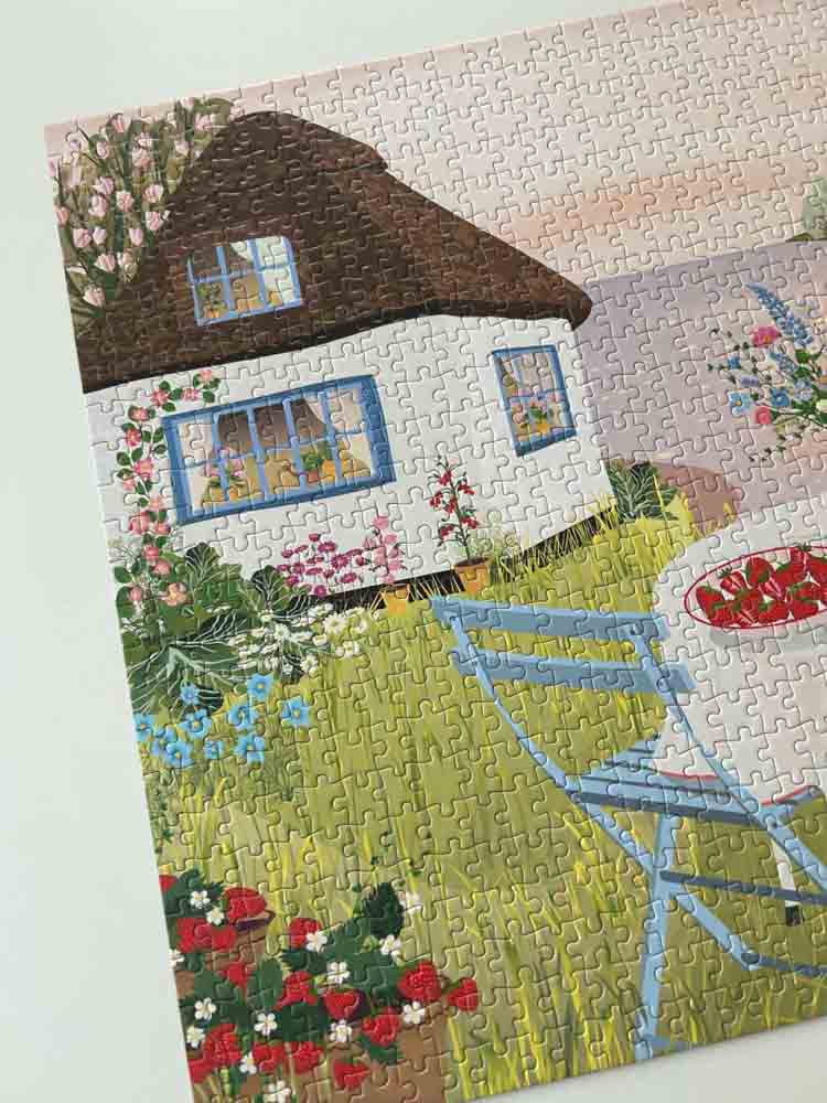 Bestimmte scharfe Puzzle-Spiel SWEET STRAWBERRIES - Puzzle 1000
